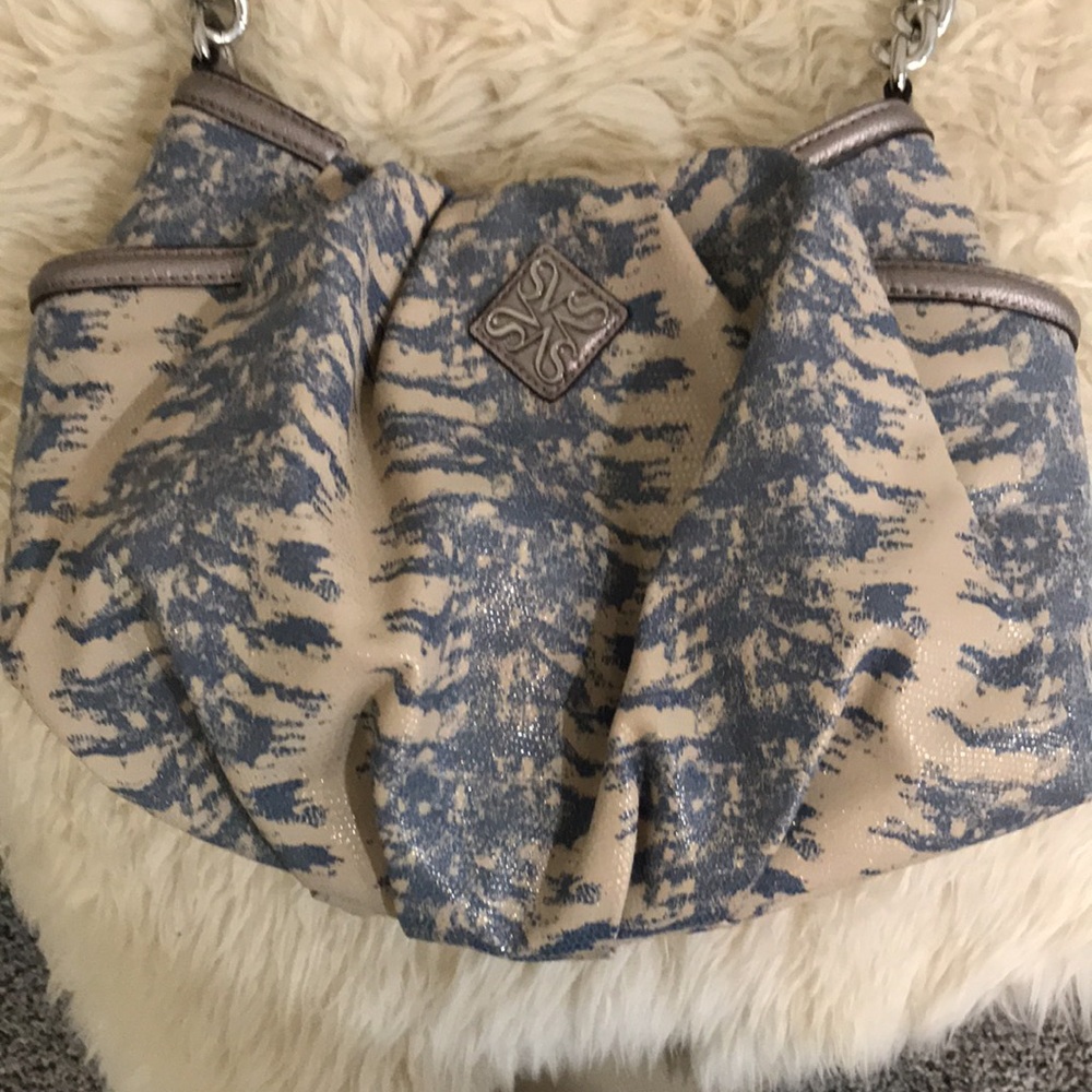 Bag with snake imprint